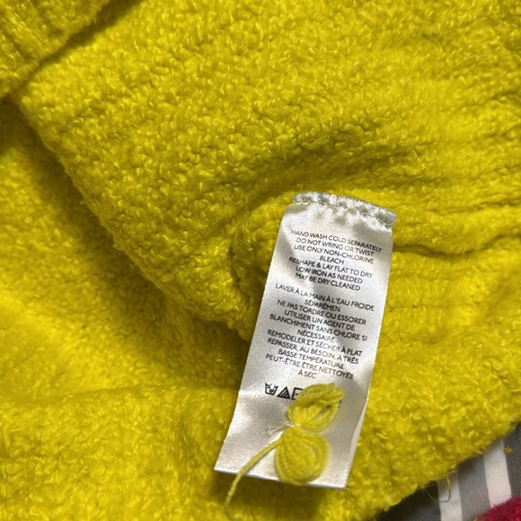 The Maeve Mock-Neck Color-Tipped Sweater - Picture 7 of 8